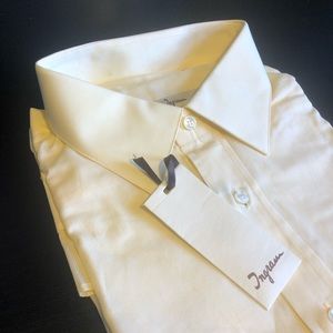 Ingram Made In Italy Dress Shirt LG Yellow